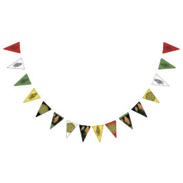 Mehndi Handentwurfs-Flagge für Glamping Wimpelkette