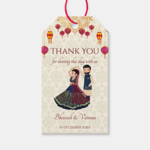 Mehndi & Sangeet Manadala und niedliches indisches Geschenkanhänger