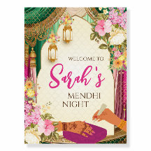 Mehndi Signs Mehndi als Dekoration