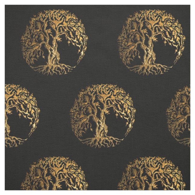Mehndi Tree of Life (Henna) Stoff (Muster)