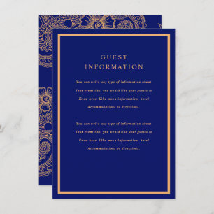 Mehndi Wedding Insert