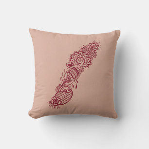 Mehndi-Wurfkissen Kissen