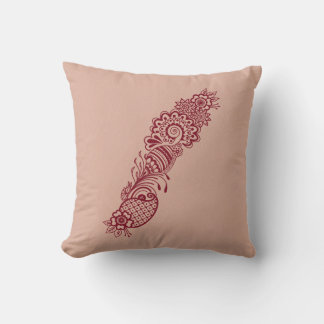 Mehndi-Wurfkissen Kissen