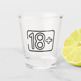Mehr als 18 Shot Glass Schnapsglas