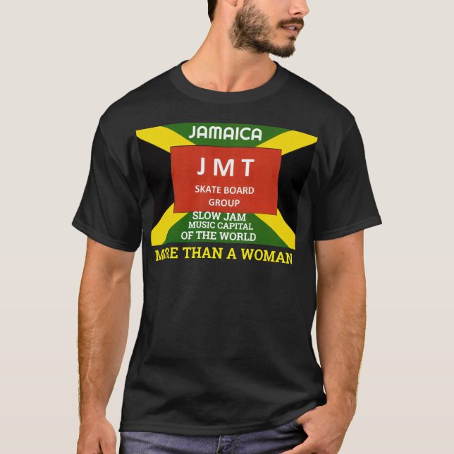 MEHR ALS EIN DEUTSCHER, dunkler T - Shirt (Vorderseite)