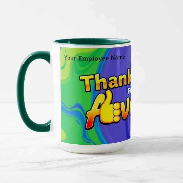 Mehr als ein Mitarbeiter, Sie sind eine Legende  Tasse (Links)