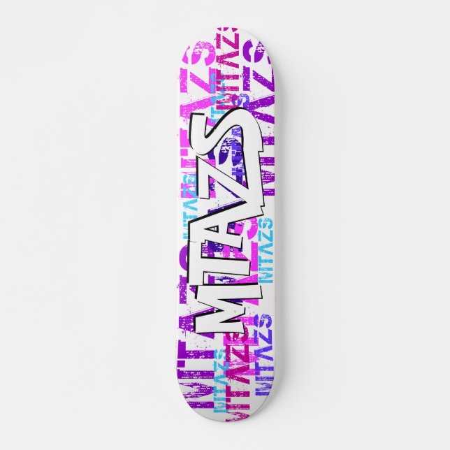 Mehr als ein Zodiac Sign Skateboard (Vorne)