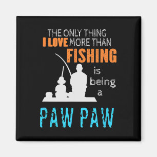 Mehr als eine Liebe Fischen Paw Paw Paw Special Op Magnet