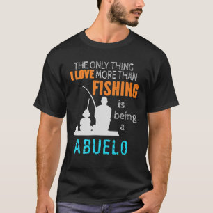 Mehr als Liebe Angeln Abuelo mexikanisches Spanisc T-Shirt