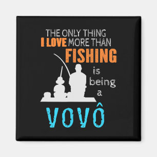 Mehr als Liebe Fischen Vovô Portugiesisch Brasilia Magnet