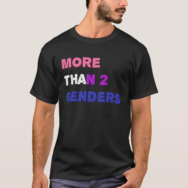 Mehr als zwei Geschlechter T-Shirt (Vorderseite)