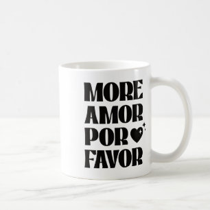 Mehr Amor Pour Gefallen Retro Liebe Valentine Ästh Kaffeetasse
