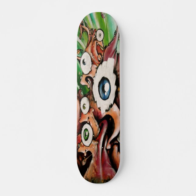 Mehr Augen sind auf DICH! Skateboard (Vorne)