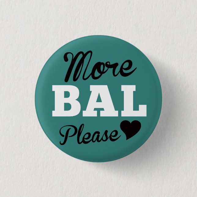 Mehr Balboa bitte, Jade Button (Vorderseite)