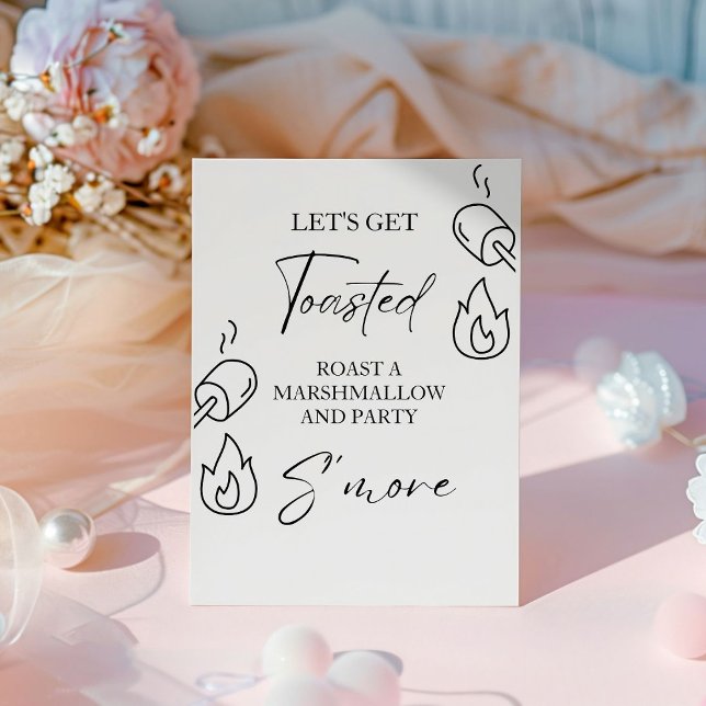 Mehr Bar Menu Sign Smore Bar S'mores Station Out Sockelschild (Von Creator hochgeladen)