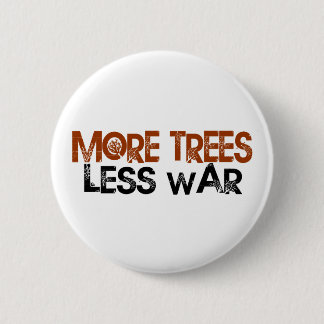 Mehr Bäume weniger Krieg Button