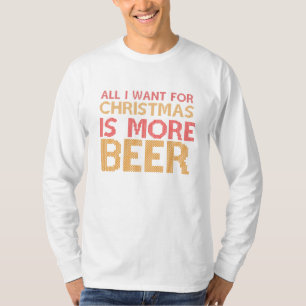 Mehr Bier Ugly Christmas Sweater T-Shirt