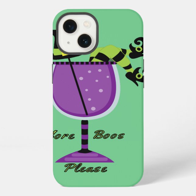 Mehr Boos bitte iPhone Hülle (Rückseite)