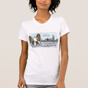 Mehr böser Pissah Gang Bostons Terrier T-Shirt