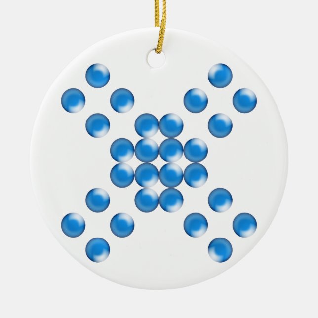 mehr Brustwarzen Keramikornament (Vorne)