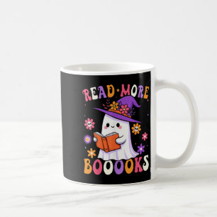 Mehr Bücher lesen Gespenst Lesen Buch Lustiger Leh Kaffeetasse