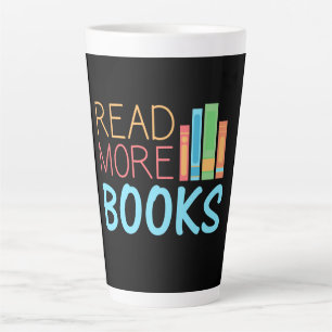 Mehr Bücher lesen Milchtasse