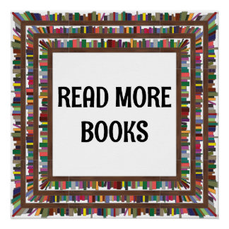 Mehr Bücher lesen Poster