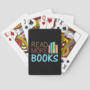 Mehr Bücher lesen Spielkarten