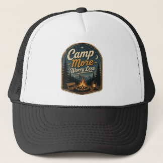 Mehr campen, weniger Sorgen – Vintage-Camping-Aben Truckerkappe