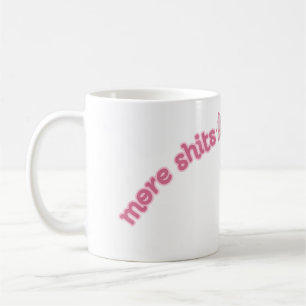 Mehr Chaos als Kichern – Süße rosa Schleife Baby Kaffeetasse