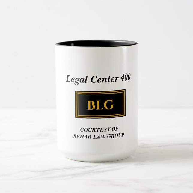 Mehr Corporate Coffee Tasse (personalisiert) (Zentrum)