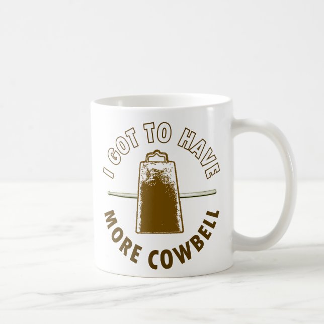 MEHR COWBELL KAFFEETASSE (Rechts)