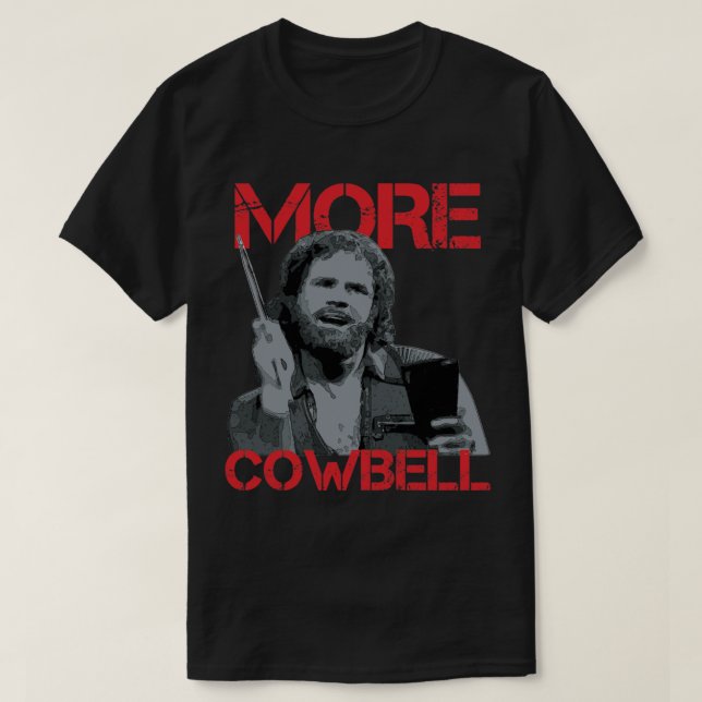 Mehr Cowbell! Klassischer T - Shirt (Design vorne)