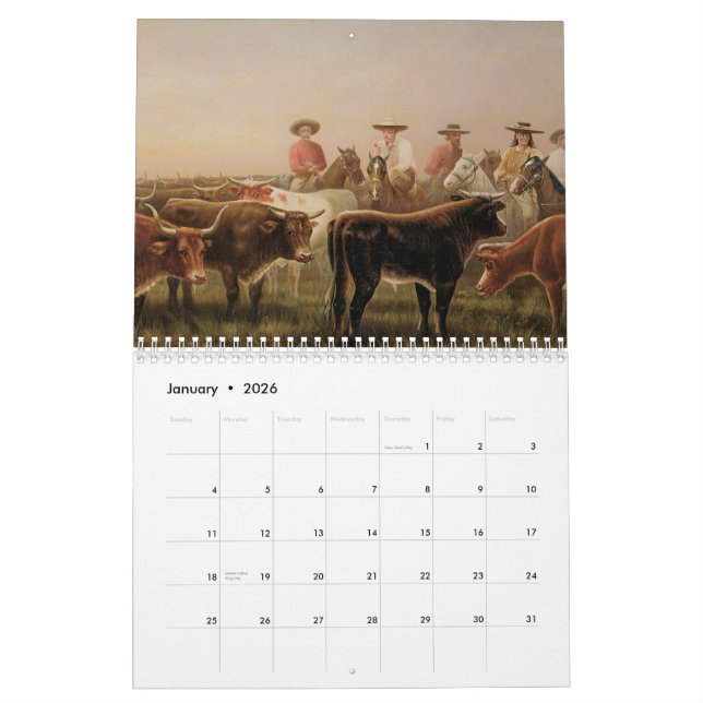 Mehr des Olds West2014 Kalender (Jan 2026)