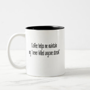 Mehr, die, wissen Sie: Kaffee Zweifarbige Tasse