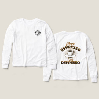 Mehr Espresso, weniger Depresso – Kaffee-Zitat-Des