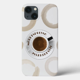Mehr Espresso weniger Depresso Küche Case-Mate iPhone Hülle