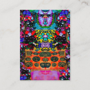 Mehr Farbe~ Visitenkarten groß Visitenkarte