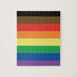 Mehr färben mehr Stolz-Regenbogen kundengerechtes Puzzle