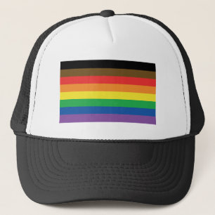 Mehr färben mehr Stolz-Regenbogen kundengerechtes Truckerkappe