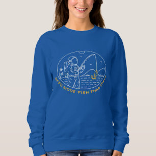 Mehr Fisch als Platz 1 Sweatshirt