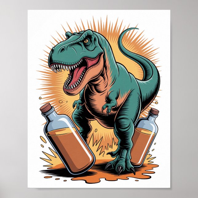Mehr Flaschen durchbrechen Poster (Vorne)