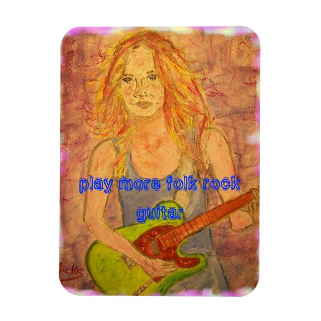 Mehr Folk-Gitarre spielen Magnet (Vertikal)