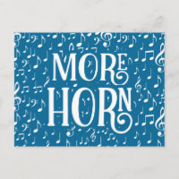 Mehr Französisch Horn - Blaue weiße Musik