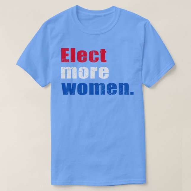 Mehr Frauen 2020 wählen T-Shirt (Design vorne)