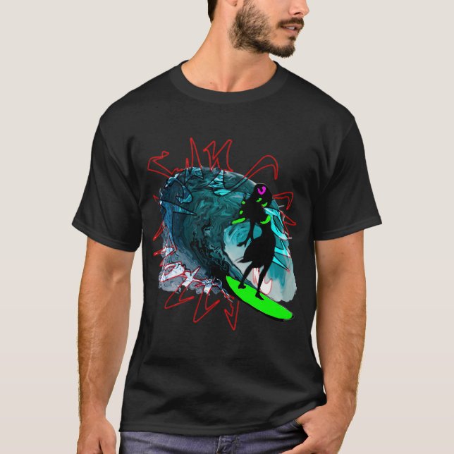 mehr Freude fangen T-Shirt (Vorderseite)