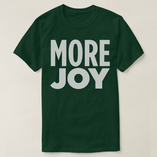 MEHR FREUDE T-Shirt (Design vorne)