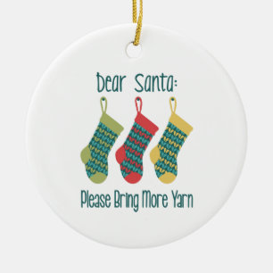 Mehr Garne Keramik Ornament