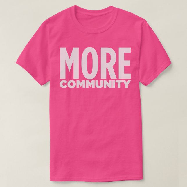 MEHR GEMEINSCHAFT T-Shirt (Design vorne)