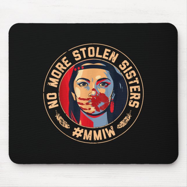 -Mehr gestohlene Schwester Rote Hand Mmiw-Bewussts Mousepad (Vorne)